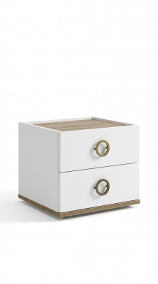 Nuetsdësch Nuetskonsole Kanner Nuetsdësch Kannerzëmmer Holz Wäiss Modern