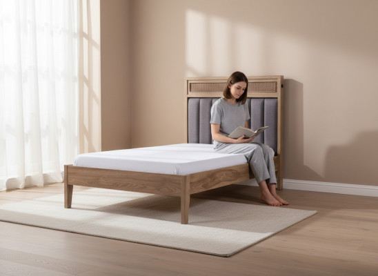Better Bettrahmen Kannermebel Bett Holz Braun Jugendbett Klassesch