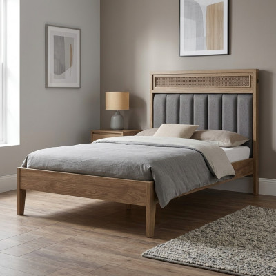 Bettrahmen Kannersmiwwelen Bett Holz Brong Jugendbett 100 cm Klassesch