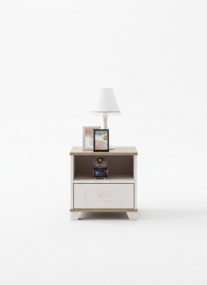 Kanner Nuetsdësch Design Nuetsdësch Nuetskonsole Kannerzëmmer Holz Wäiss