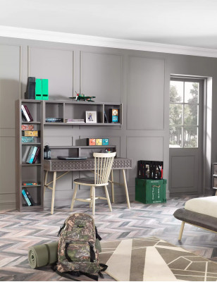 Komplett Jugendbett Bettrahmen Bett Kannerzëmmer Set 7tlg Holz Gro