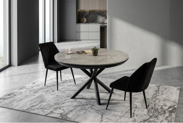 Iesszëmmerdësch Auszéibaren Iessdësch Ronnen Kichen- oder Iessdësch Holz Gro Neien