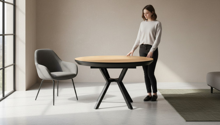 Kichendësch Braun Ronnen Iessdësch Luxus Iesssallendësch Iesssall Holz