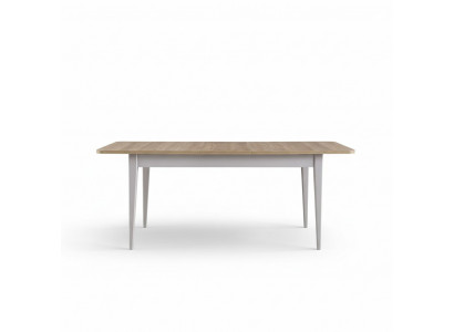 Iessdësch Auszuchs Dësch Iesszëmmerdësch Holz Griis Iesszëmmerdësch
