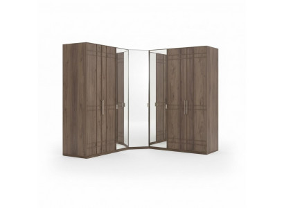 Eckschaf Kleederschaf Schaf Braun Holz Spigel 7 Dieren Grouss