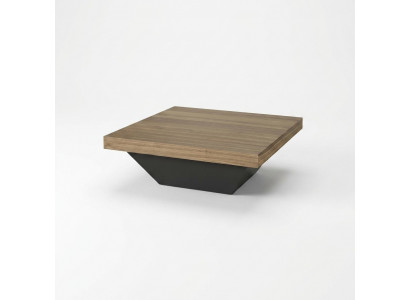 Couchtisch Dësch Beistelltisch Wunnzëmmer Braun Holzdësch Design Miwwelen