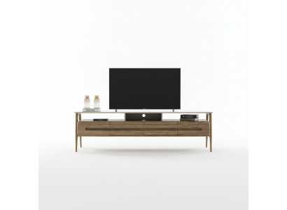 RTV Lowboard TV Ständer Wunnwand Sideboard Schaf Holz Branzt Stilvoll