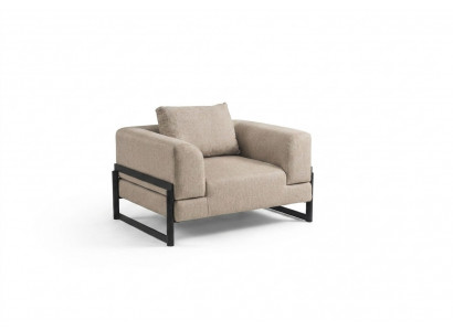 Sessel Einsitzer Stoff Ouersessel Sëtzer Polyester Gro Nei Wunnzëmmer