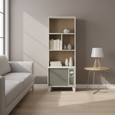 Bicherregal Bicherschaf Stänneregäl Regal Holz Gro Kinderzëmmer
