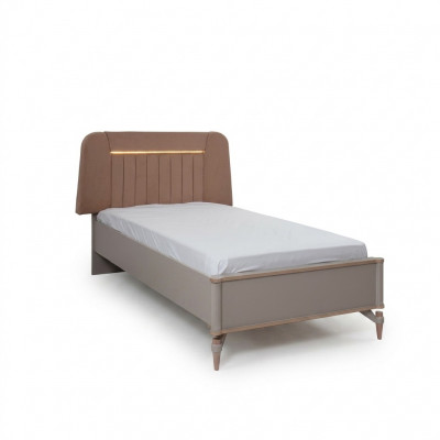 Kannerzëmmermiwwel Kannerbett Bettgestell Bett Kannerzëmmer Wäiss Holz