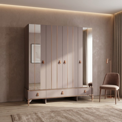 Kleedersschaf Kannerschaf Holzschaf Schaf Holz Beige Spigel
