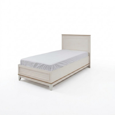 Kannermebel Bett Kannerbett Bettrahmen Kannerschlofkummer Wäiss Modern 120cm