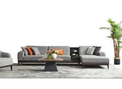 Wunnlandschaft Ecksofa Canapé L-Form Grouss Sofa Gro Modern Polstersofa