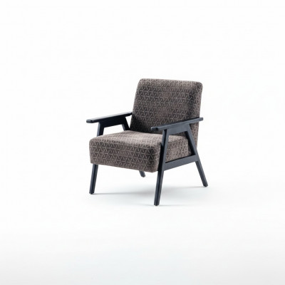 Wunnzëmmer Fauteuil Eenzelsëtz 1 Sëtz Stoffsëtz Gro Klassesch Nei