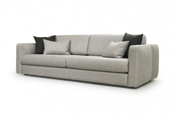 Couch Polstersofa Drësëtzer Sofa 3 Plazern Gro Stoff Stoffsofa Design