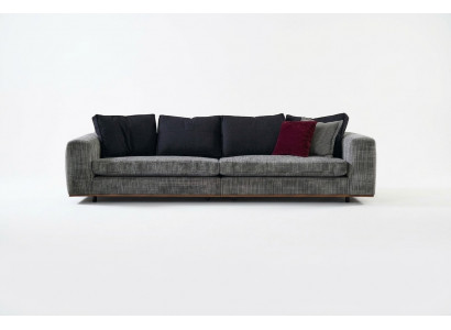 Viersëtzerg Sofa 4 Sëtz Couch Stoff Stoffsofa Polstersofa Modern