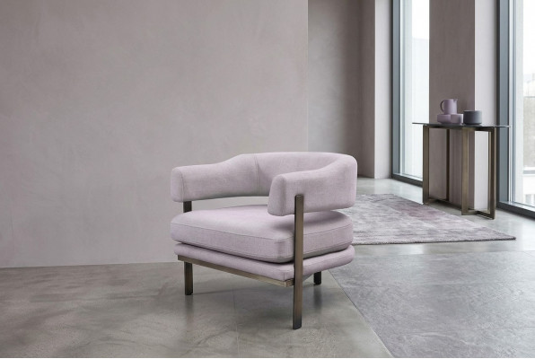 Fauteuil Einsitzer Stoff Wunnzëmmer Modern Gro Polstersëtz Sëtz