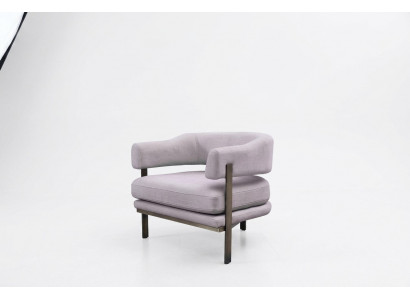 Fauteuil Einsitzer Stoff Wunnzëmmer Modern Gro Polstersëtz Sëtz