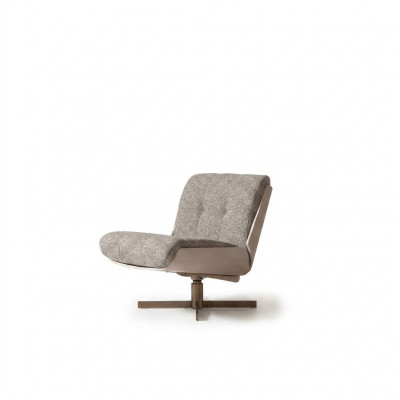 Dréistull Fauteuil Stoff Sëtz Einsitzer Gro Wunnzëmmer Clubfauteuil