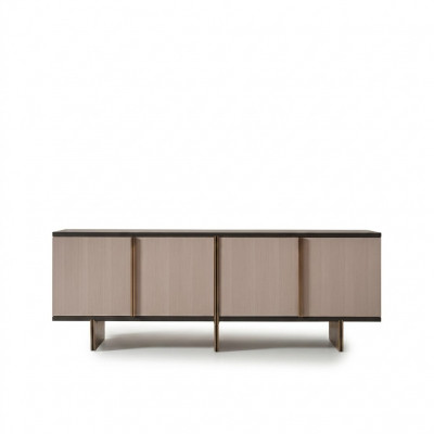 Sideboard Anrichte Kommode Holz Iesszëmmer Beige Schaf Holzschaf