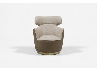 Ohrsessel Still Stoft Sëtz Eensëtzer Beige Clubsessel Modern