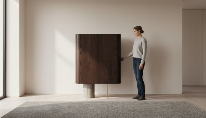 Barierschaf Schaf Holzierschaf Holz Bar Braun Gedrénks Design Fläschen