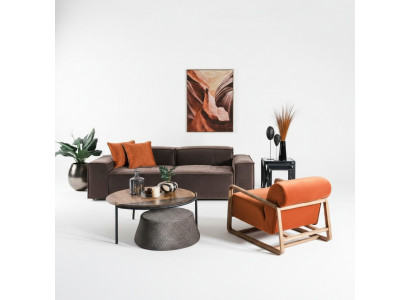 Canapé-Set Stoffcanapé Drësëtzeger Fotell Gro Couch-Set Canapé-Garnitur