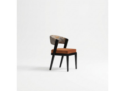 Kichemiwwelen Iesszëmmer Still Still Set 6er Set Still Orange Grupp Holz