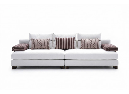 Canapé 4 Plazen Stoffsofa Canapé 4 Plazen Polstersofa Wäiss Canapéen Modern