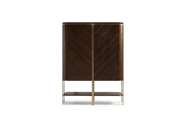 Barékas Schaf Holzechaf Holz Bar Braun Gedrénks Design Fläschen