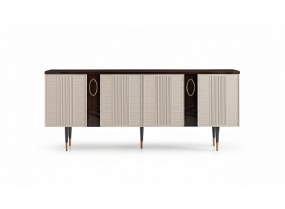 Sideboard Anrichte Kommode Holz Schaf Wäiss Design Iesszëmmer Miwwelen