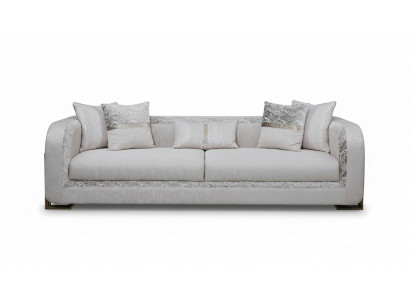 Dräisëtzer Sofa 3 Sëtzer Gro Polstersofa Stoffssofa Modern Sofen