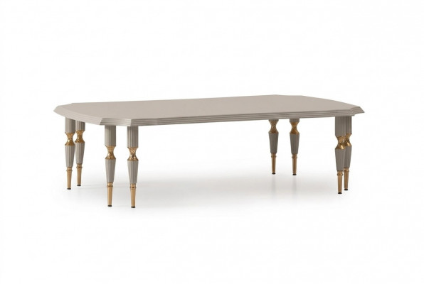 Luxus Wunnzëmmer Couchtisch Design Wunnzëmmermiwwelen Kaffisdësch Faarf Beige Nei