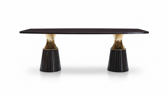 Iesszëmmerdësch Iessdësch Dësch Schwaarz Holzdësch Iesszëmmer Design