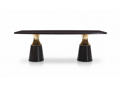 Iesszëmmerdësch Iessdësch Dësch Schwaarz Holzdësch Iesszëmmer Design