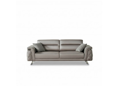 Dreesëtz Sofa 3 Sëtzer Polstersofa Gromodernt Stoffsofa Design