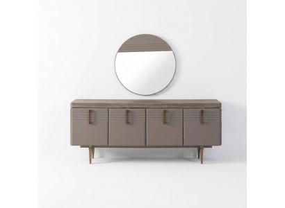 Sideboard Anrichte Gro Schaf Spigel Kommode Holz Garnitur Kommode