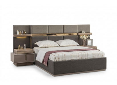 Schlofkummer Komplett Duebelbett Bett Nuetsdësch Konsole 6tlg Griich