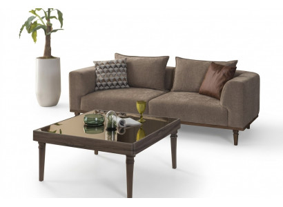 Dräisëtzer Sofa 3 Sëtzer Stoffssofa Polstersofa Gro Modern Stoff Nei