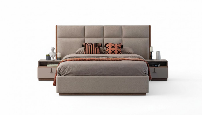 Duebelbett Schlofkummer Bett Nuetsdëscher Gro Set 3tlg Bettkëschten