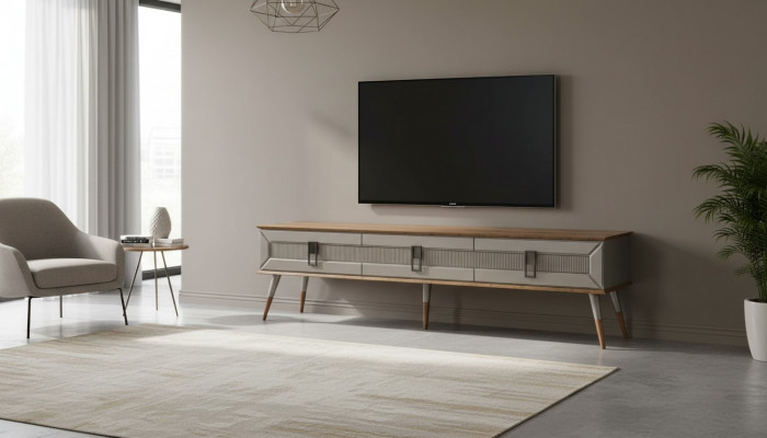 Modern Sideboard Luxus Wunnzëmmer Miwwelen Designer Holz TV-Stänner