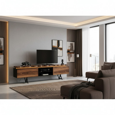 Robust hëlze Sideboard Luxuriéist Lowboard Wunnzëmmer TV-Stänner Neit