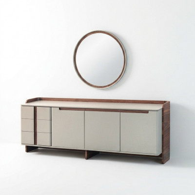 Modern Sideboard Designer Wunnzëmmer Kommoden Luxuriéisen Schaf 2-deeleg.