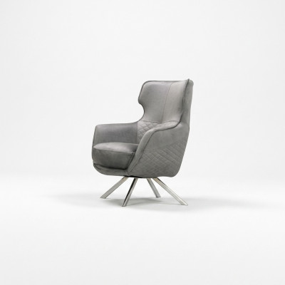 Innovativ Grouwene Still Luxuséise Clubstill Wunnzëmmer Fauteuil