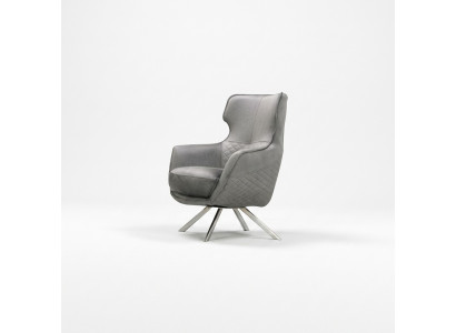 Innovativ Grouwene Still Luxuséise Clubstill Wunnzëmmer Fauteuil