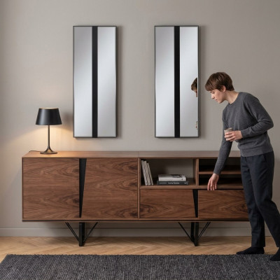 Sideboard Schaf Kommod Holzschaf Braun Holz Iesszëmmer