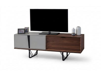 Wunnzëmmer Sideboard TV Stänner RTV Lowboard brong Holz Dësch Miwwel
