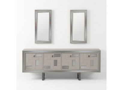 Wäiss Buffee Sideboard Schaf Kommode Holzschaf Holz Iesszëmmer