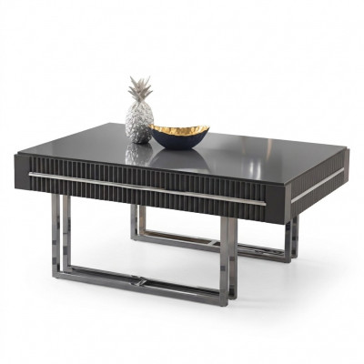 Canapéistaffel Kaffisdësch Lounge Dësch Niewendësch Holz Gro Dësch Modern