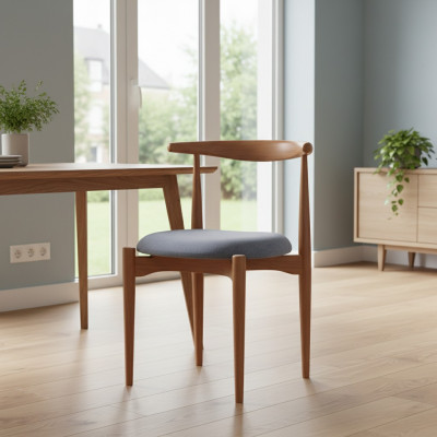 Set Iesszëmmerstill Kichenstill Holzentstill Set 2 Stéck Still Brong